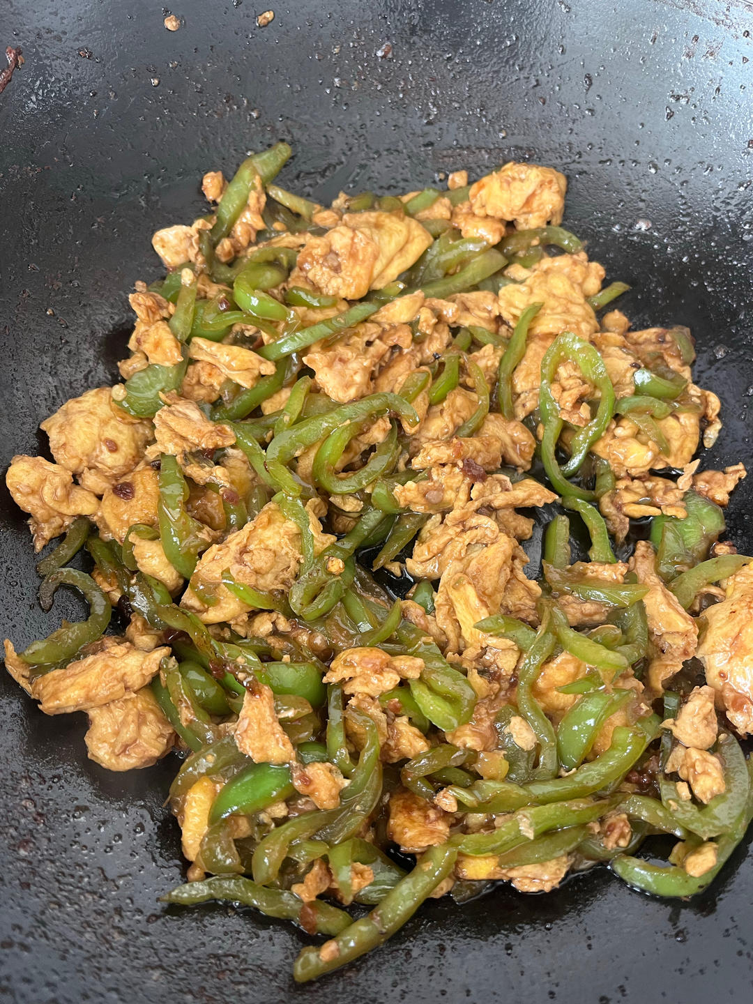 超好吃的黄豆酱辣椒炒鸡蛋（盖饭+卷饼皆可）
