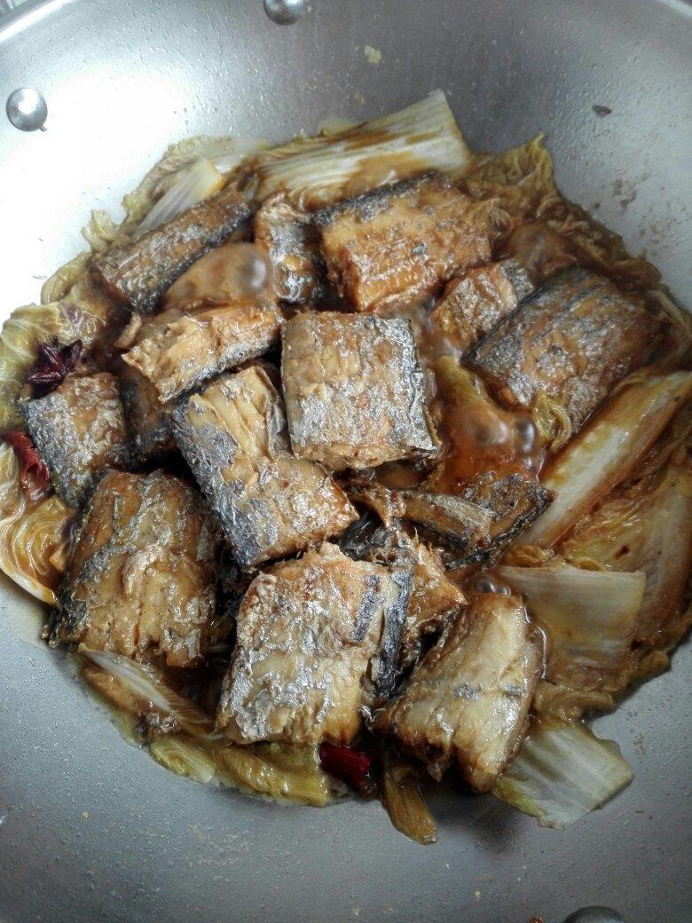 刀鱼扒白菜