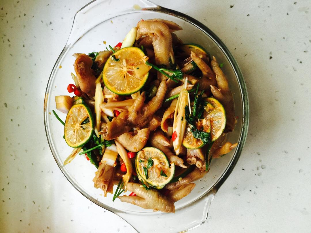 好吃到流泪的网红酸辣柠檬鸡爪