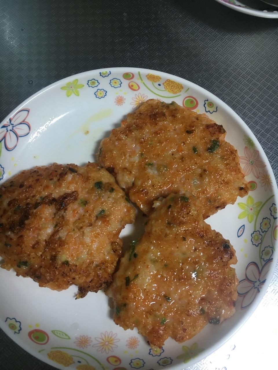 香煎虾饼