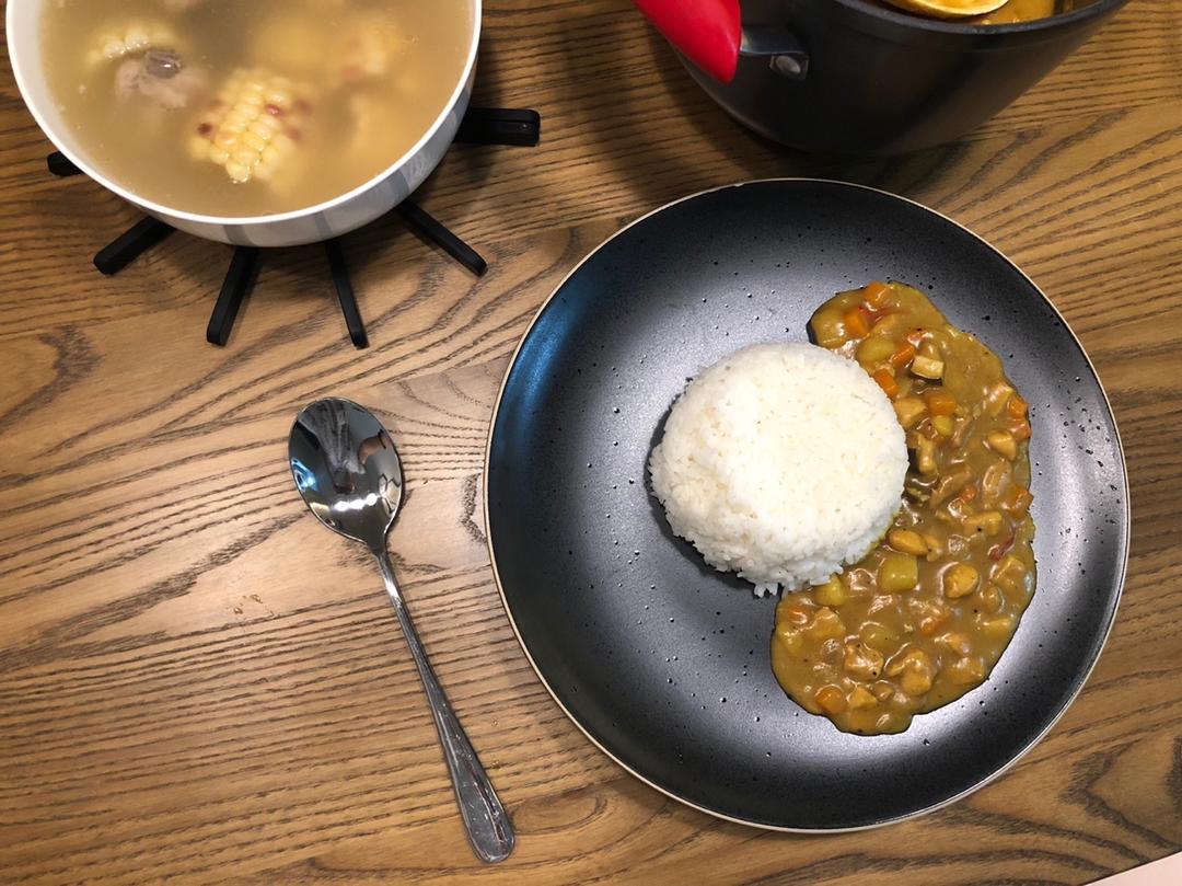 咖喱鸡饭