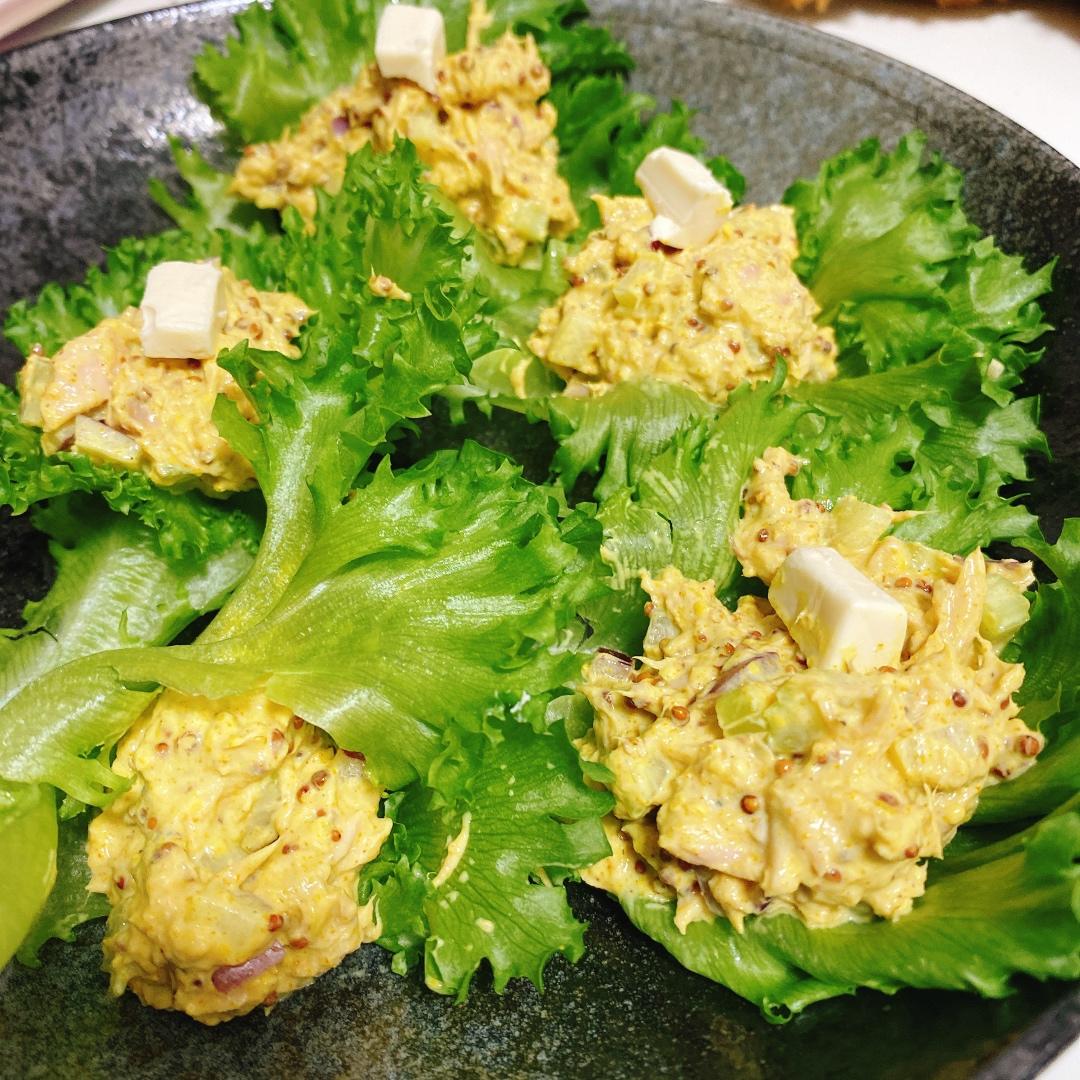 高蛋白金枪鱼沙拉