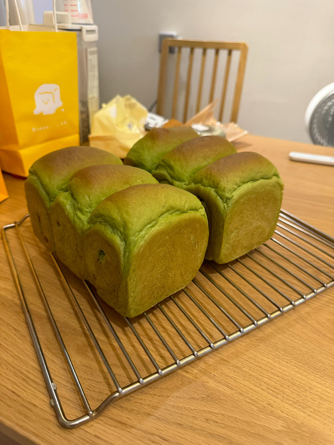 汤种抹茶红豆吐司