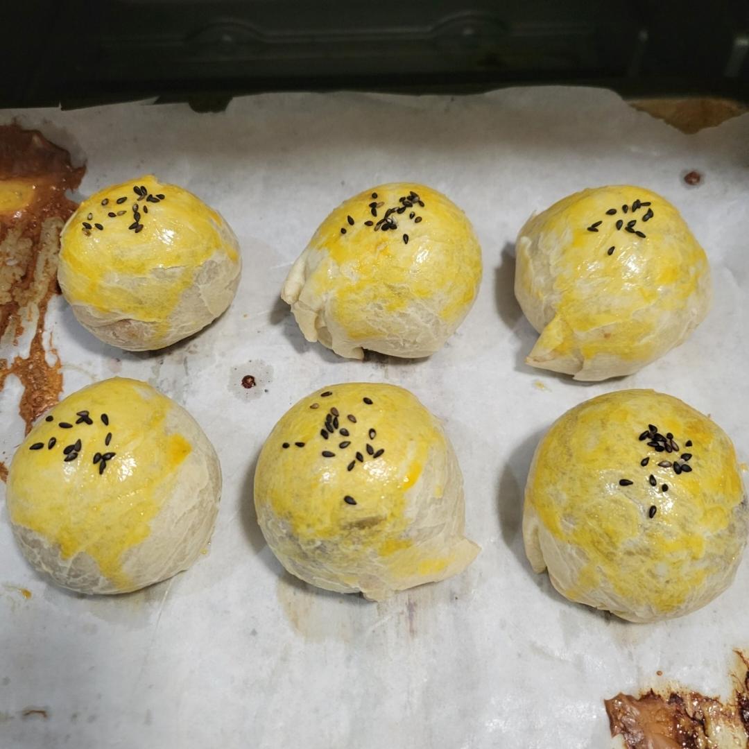 懒人蛋黄酥(手抓饼)