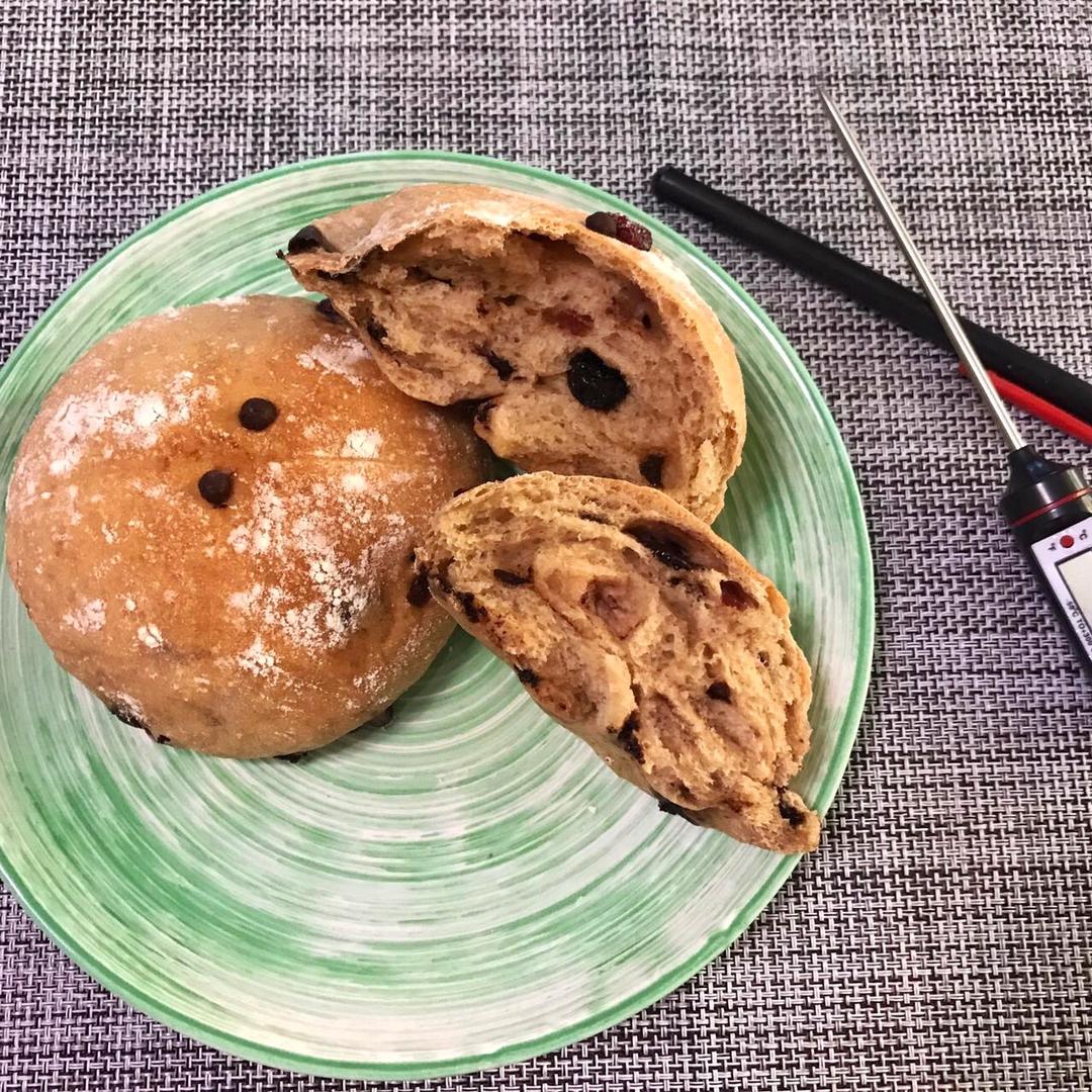 巧克力蔓越莓软欧 Rano Bread