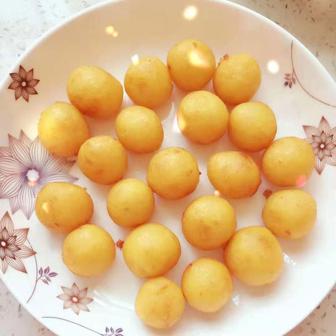炸红薯丸子
