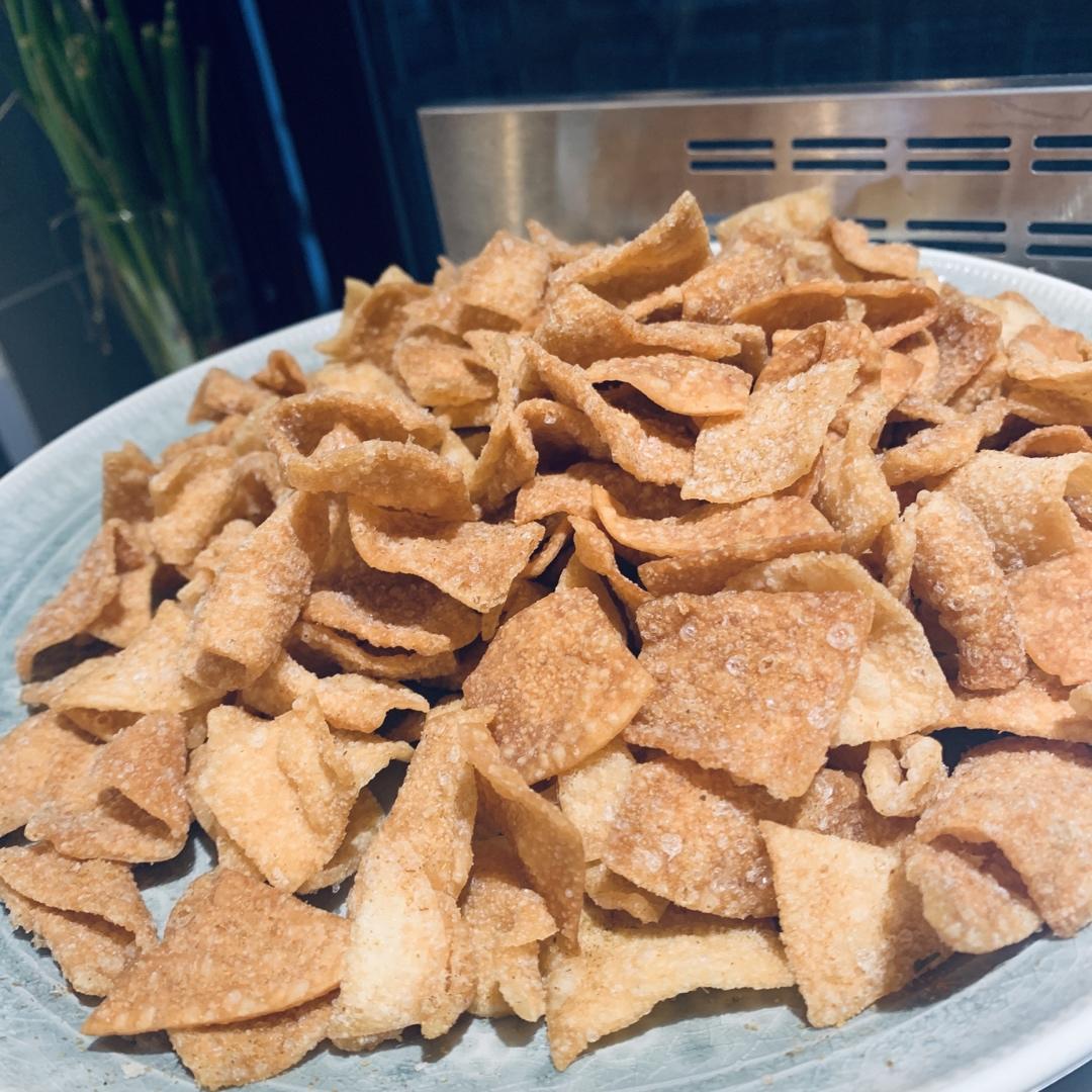 孜然锅巴在家做