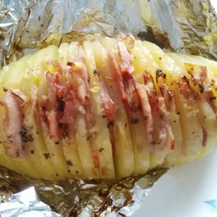 培根风琴烤土豆