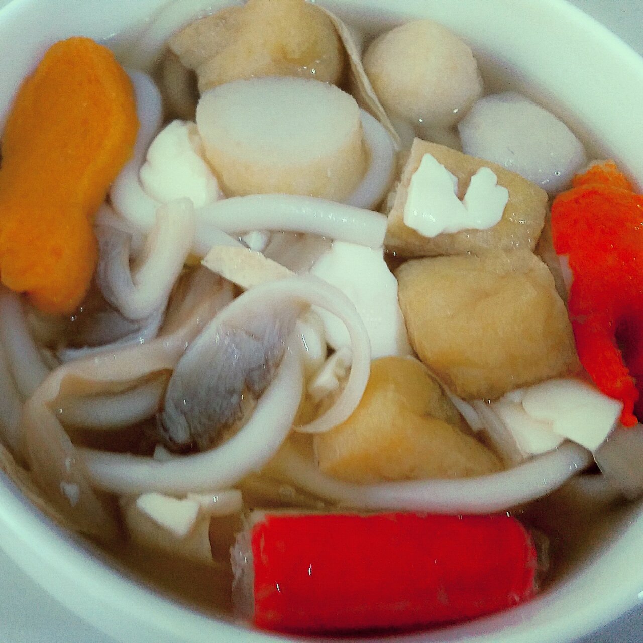 天妇罗乌冬面 (Tempura Udon Noodle Soup)