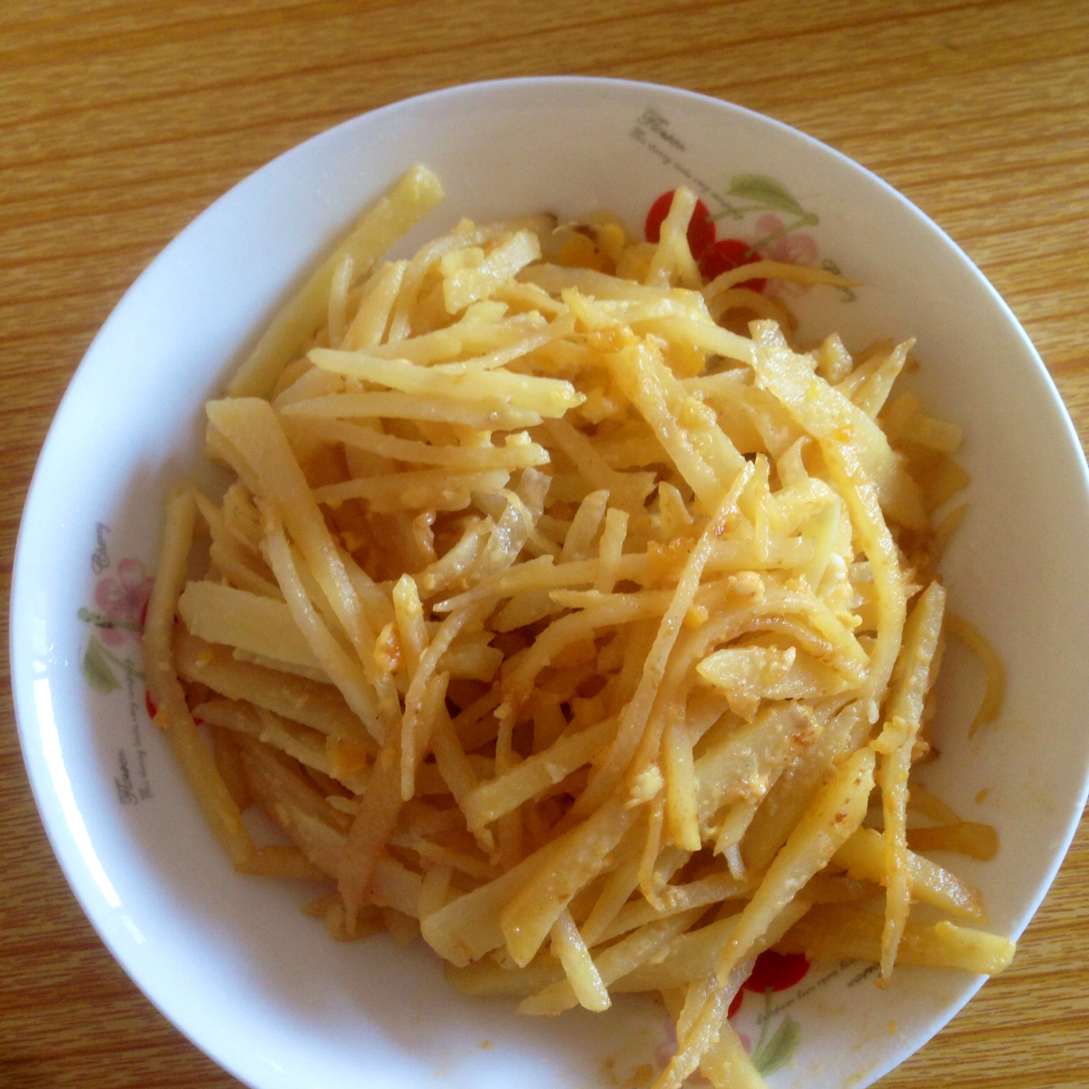 咸鸭蛋黄土豆丝