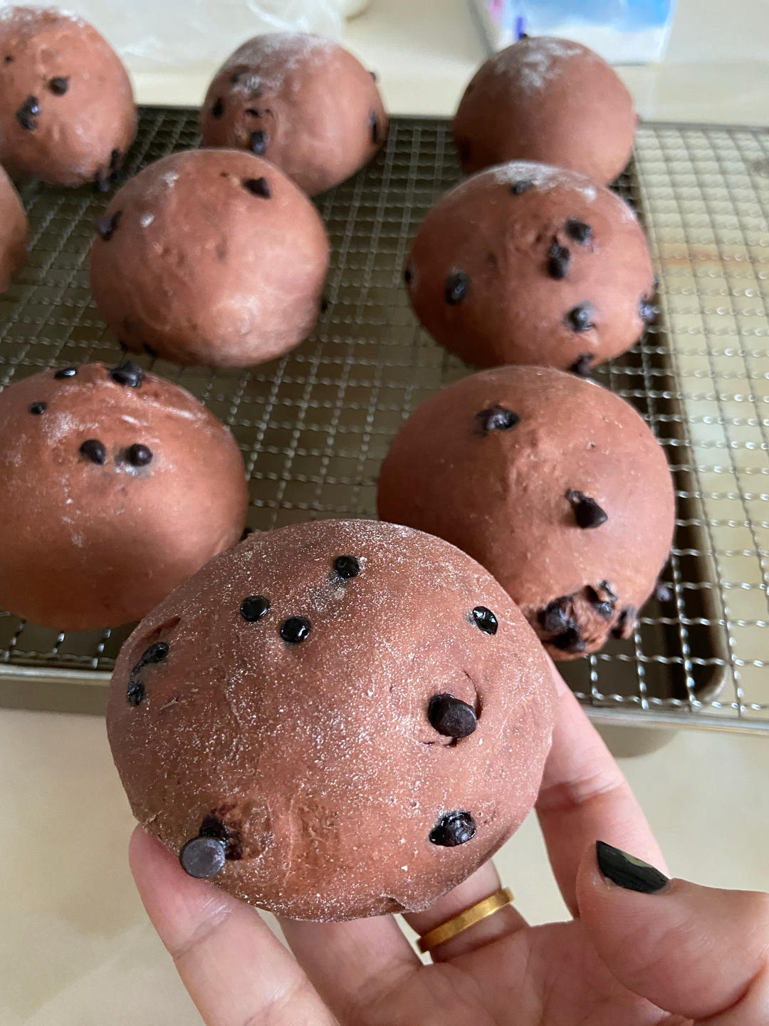 香浓巧克力小餐包