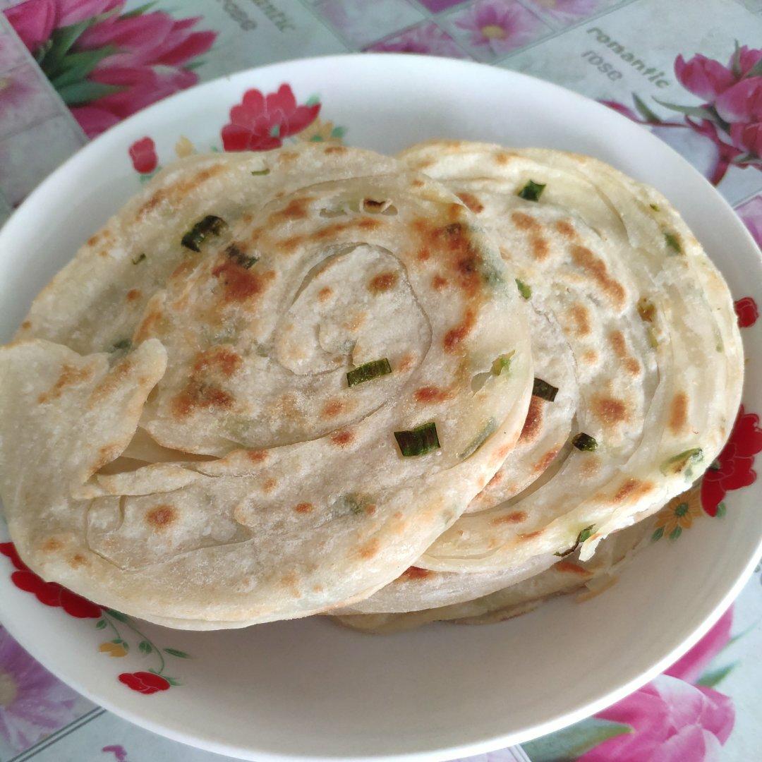 葱香四溢手抓饼