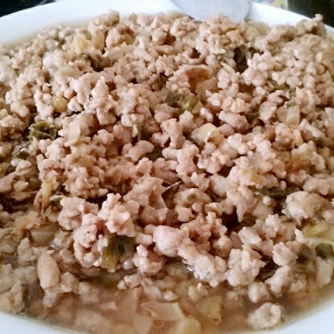 肉末蒸豆腐
