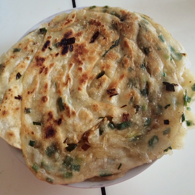 自制葱油饼