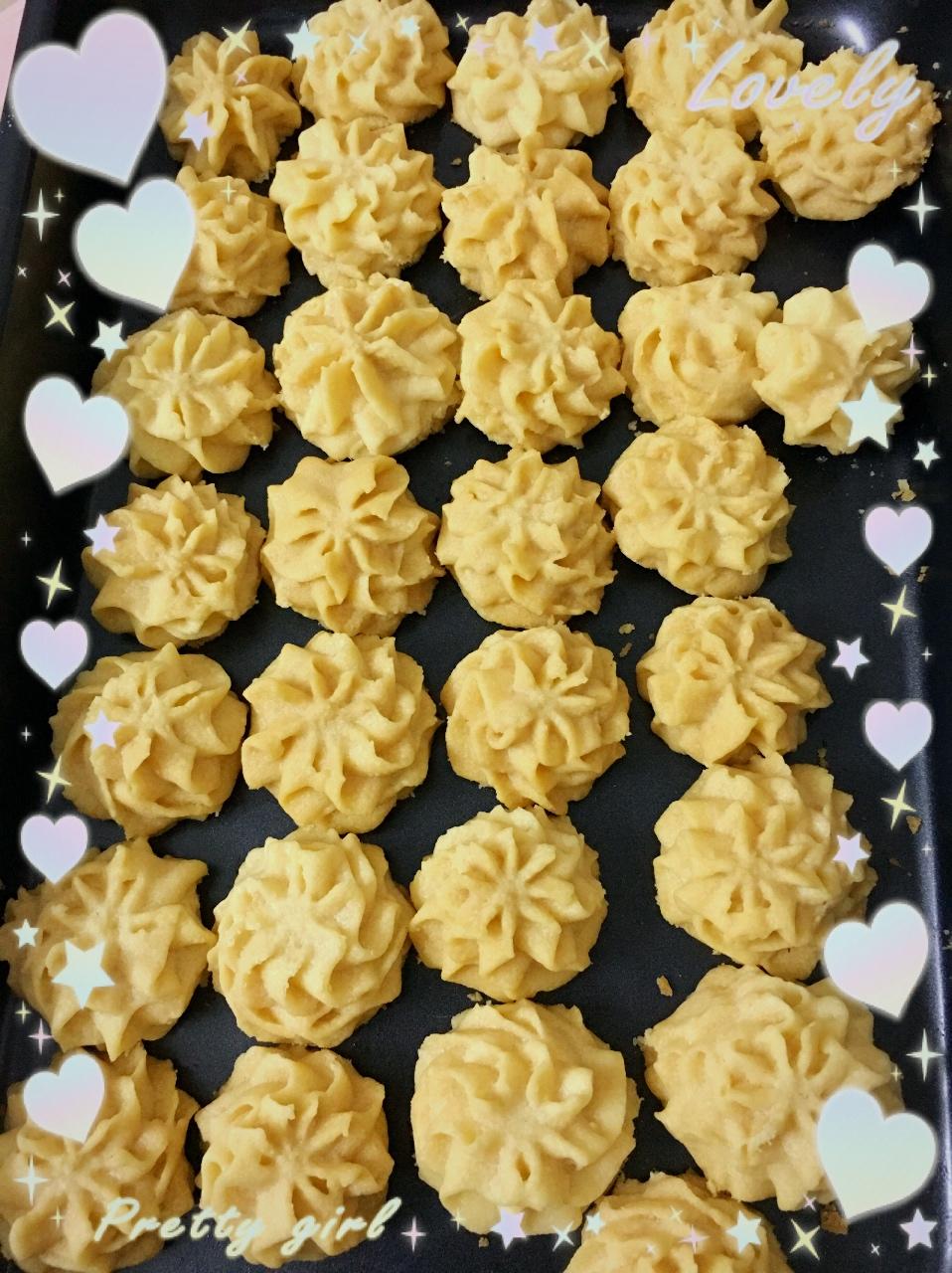 酥的掉渣入口即化网红原味曲奇媲美小熊曲奇