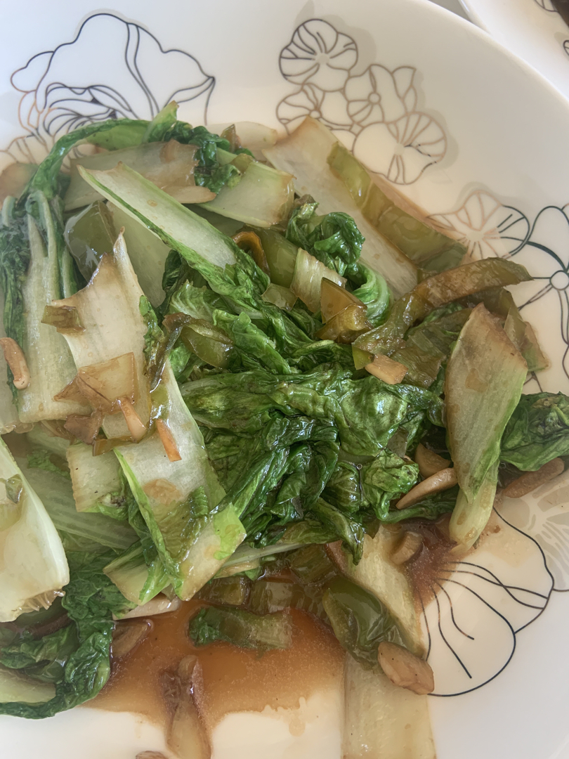 减脂期超适合的蔬菜❗️蚝油小白菜🥬