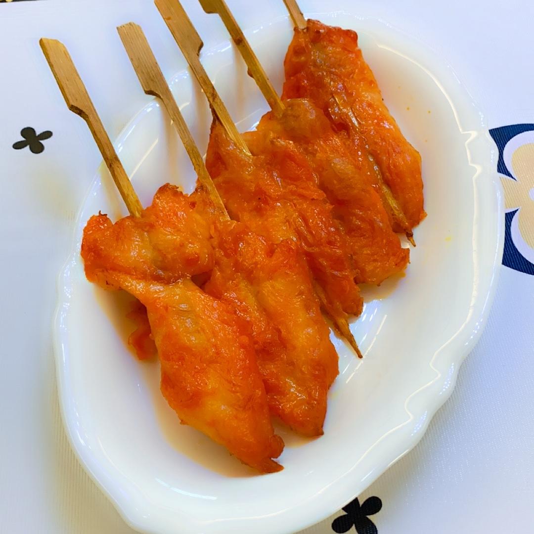 这道炸鸡柳串烤一次，你一定会爱上它！