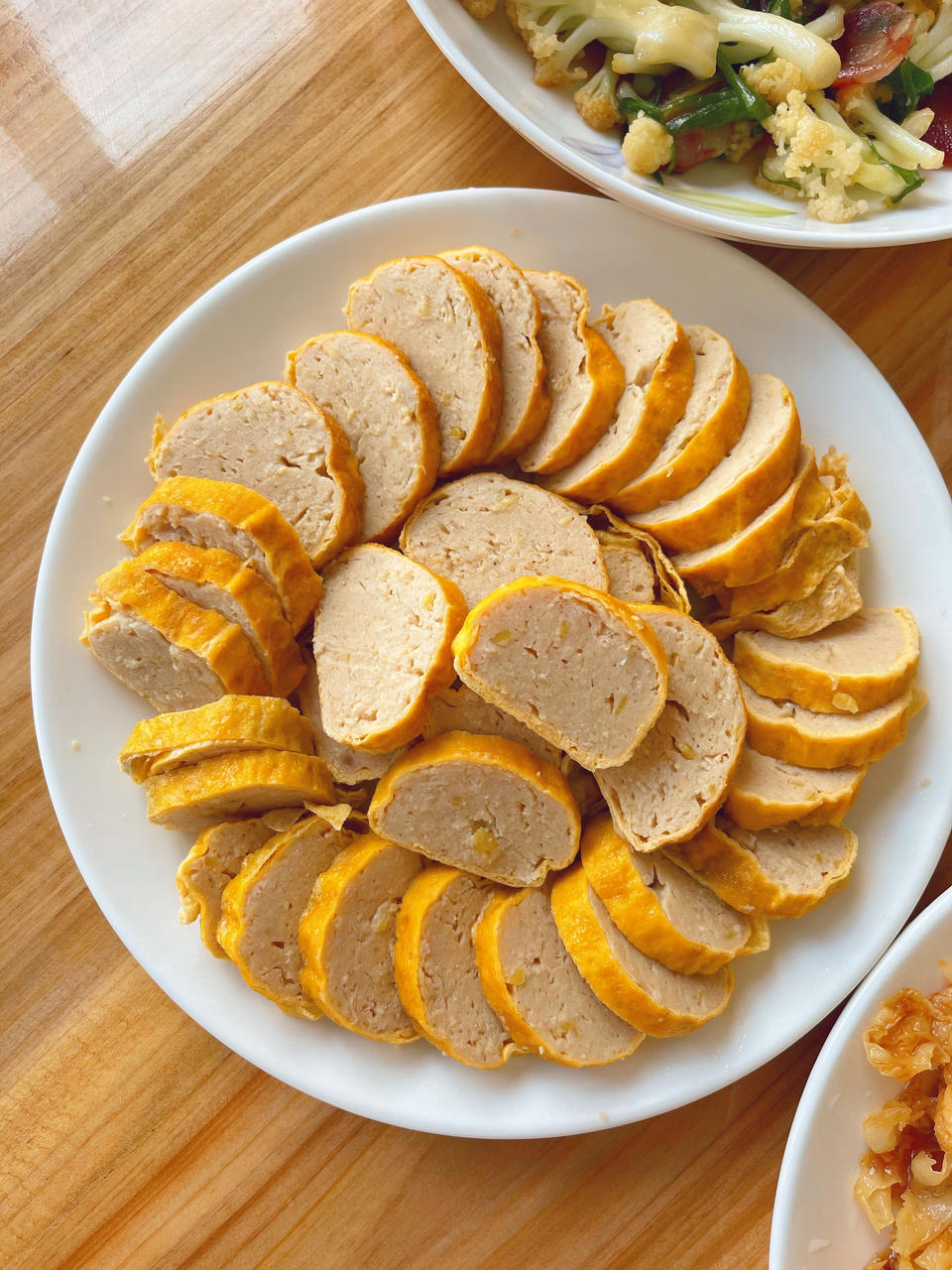 食用方便的鸡肉蛋卷