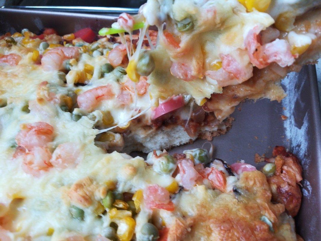 不用酵母的披萨底 No Yeast Pizza Dough