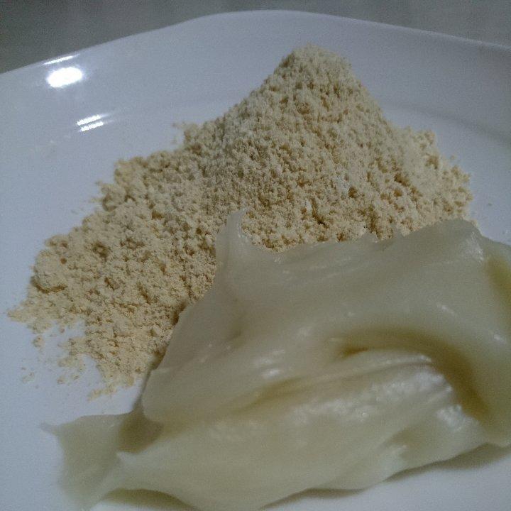 糍粑，糯米糍，黄豆粉粘糯米球【附上黄豆粉的做法】