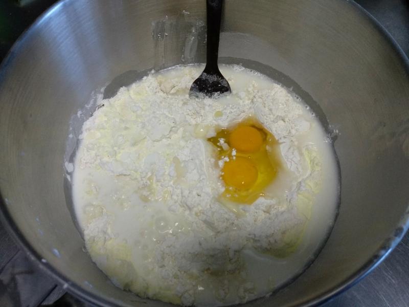 纯奶手撕吐司的做法 步骤1