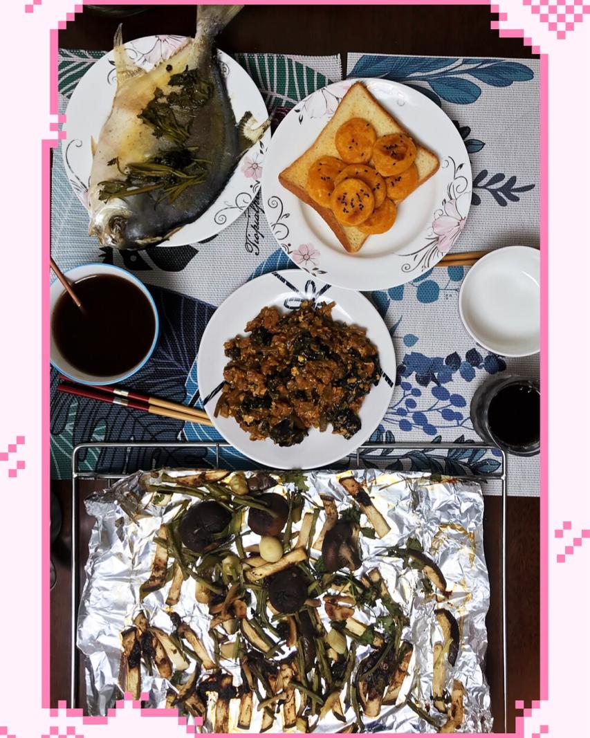 花生红枣黑米粥