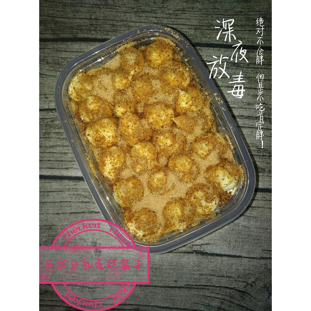 日式豆乳盒子蛋糕