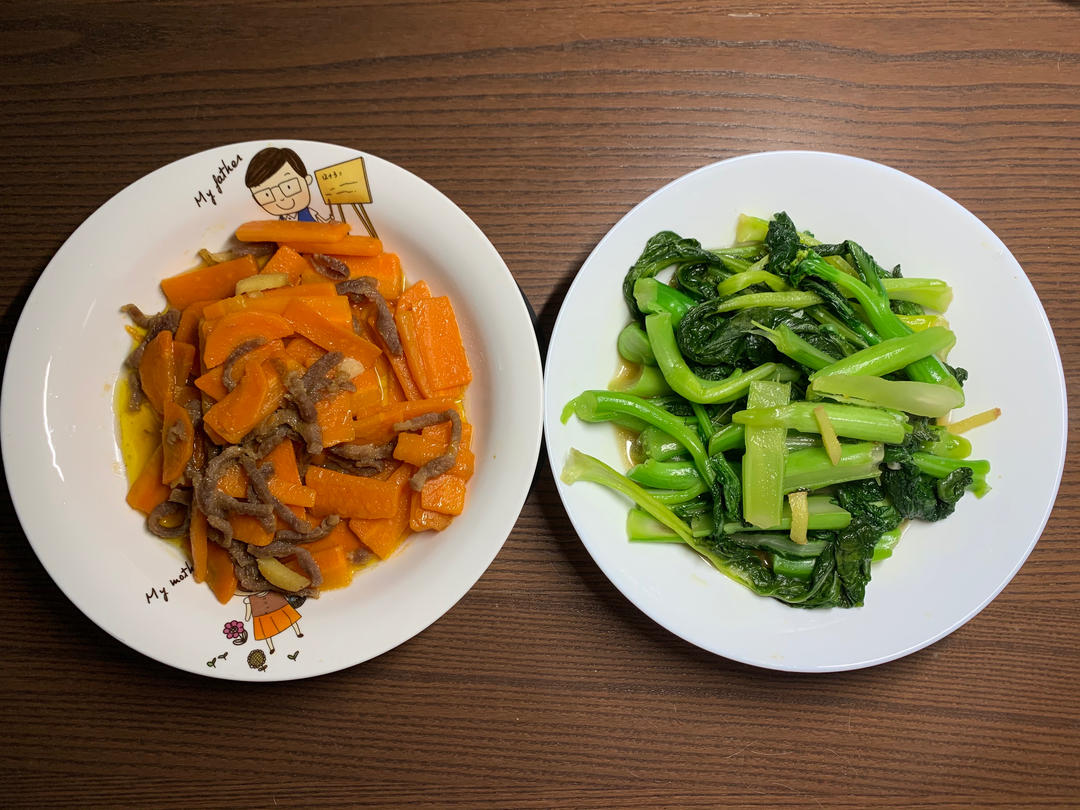超级下饭胡萝卜丝炒肉