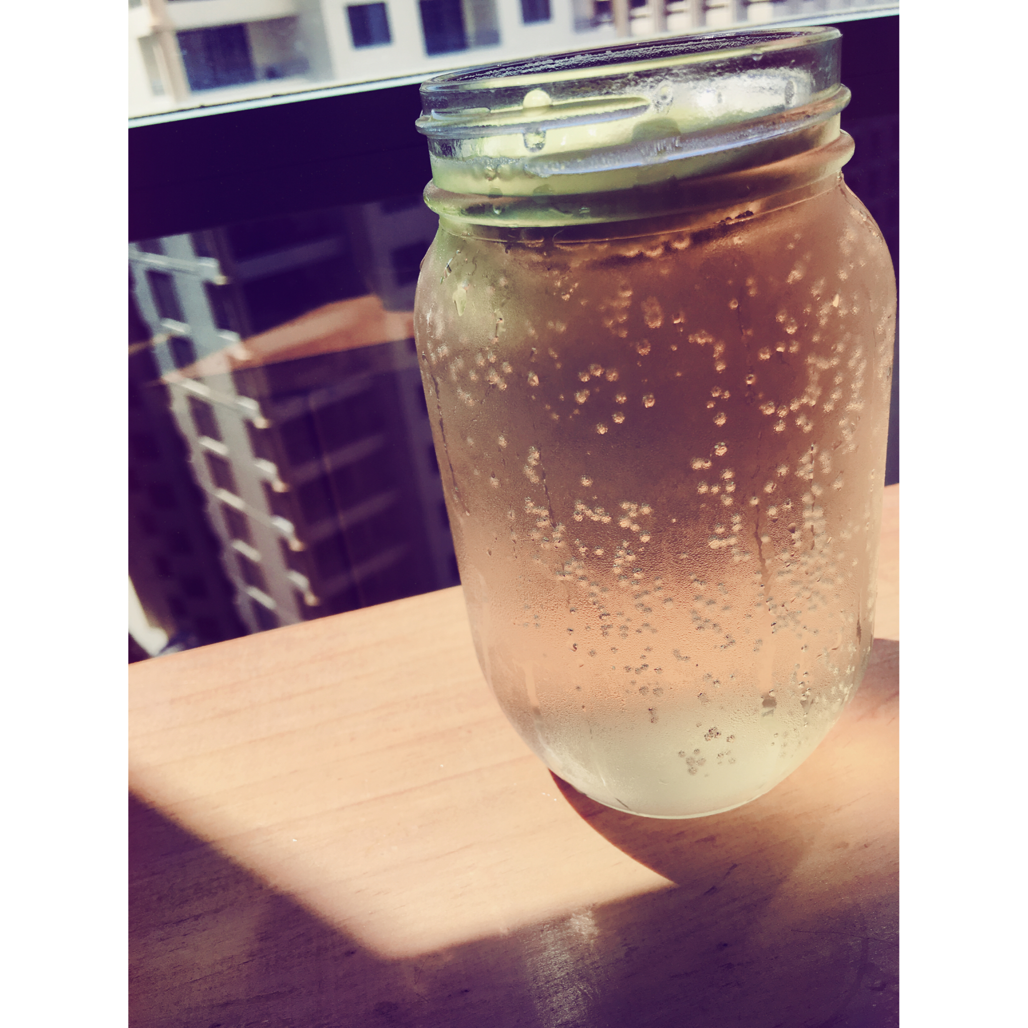 青柠/青桔百香果气泡水/夏日必备