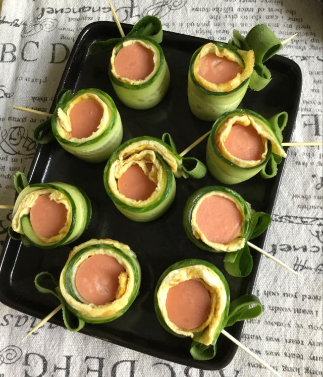 便当扮美神器——黄瓜棒棒糖
