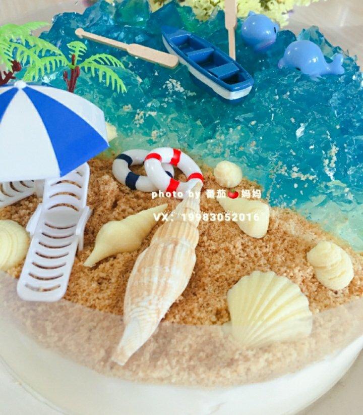 海洋酸奶慕斯蛋糕