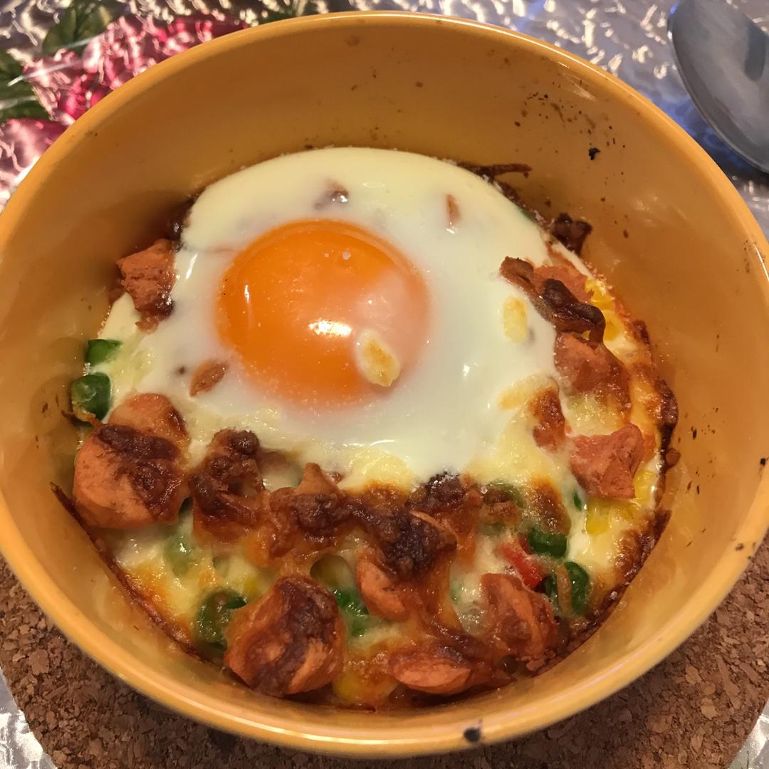 奶酪什蔬焗土豆泥