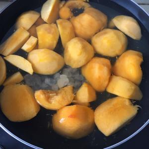 自制黄桃罐头特简单的做法 步骤4