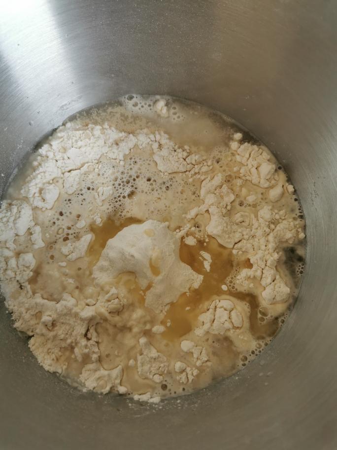 纯奶手撕吐司的做法 步骤1