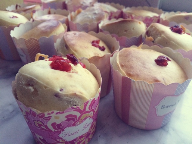 一整颗草莓の马芬