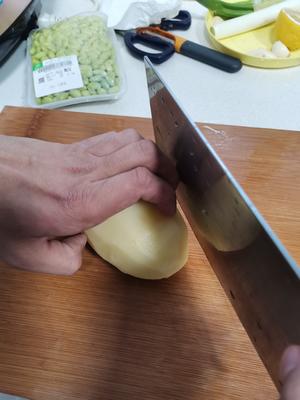 青红椒土豆丝（非常详细的介绍）的做法 步骤7