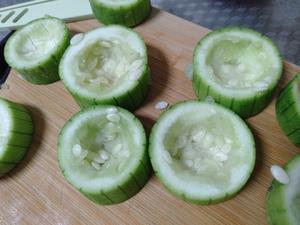 吃出肉味的清蒸蒜蓉丝瓜的做法 步骤6