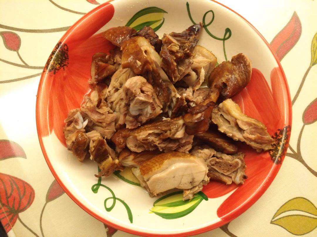 铁锅烤鸭的做法