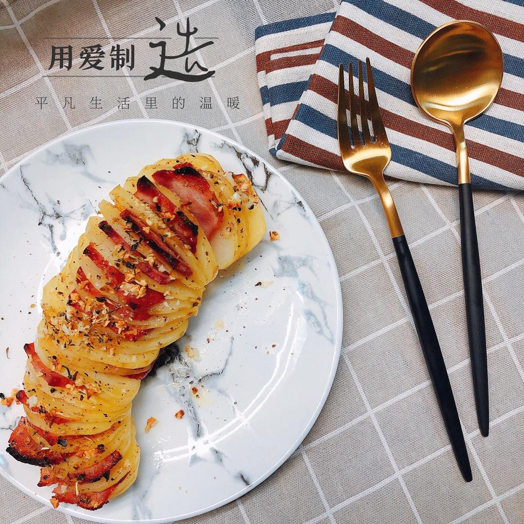 培根风琴烤土豆
