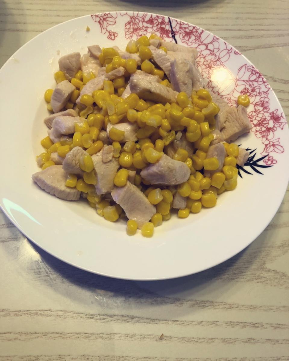 家常玉米鸡丁
