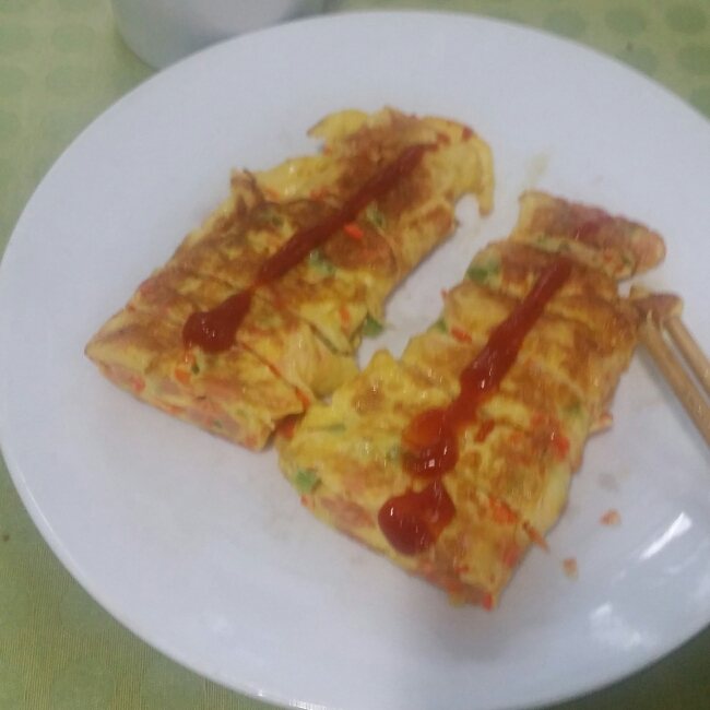 布兰斯早餐系列之半熟火腿蛋