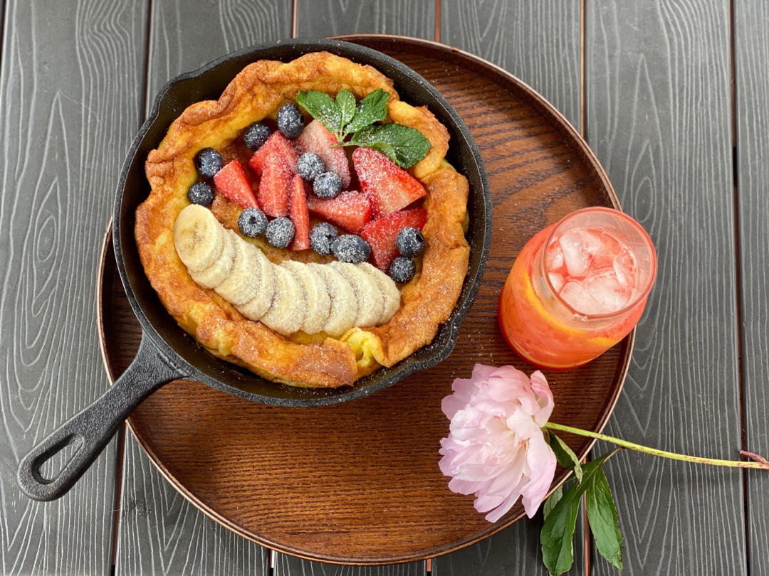 好吃好做的～荷兰松饼~三分钟快手做一发呗