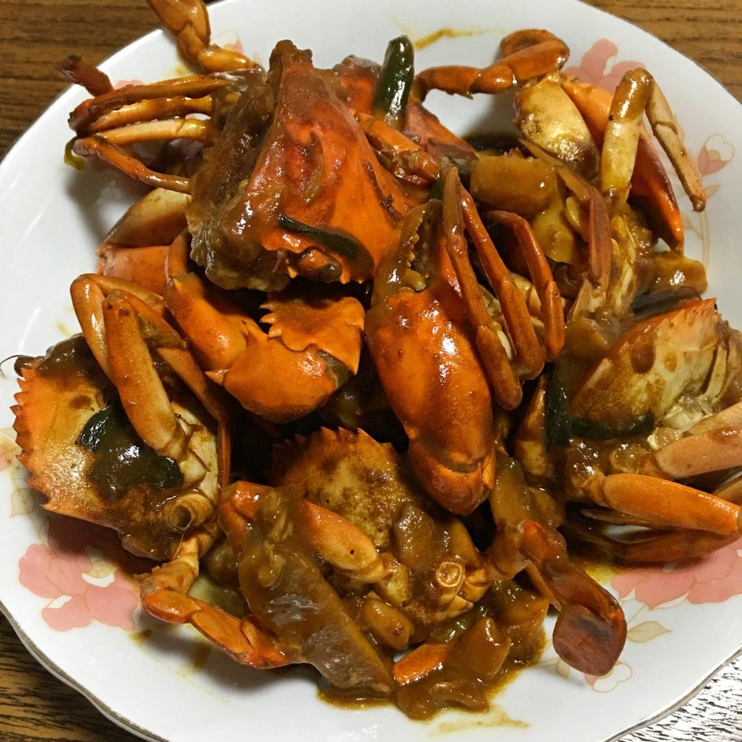 anna-陈做的堂妈教你做酱爆螃蟹