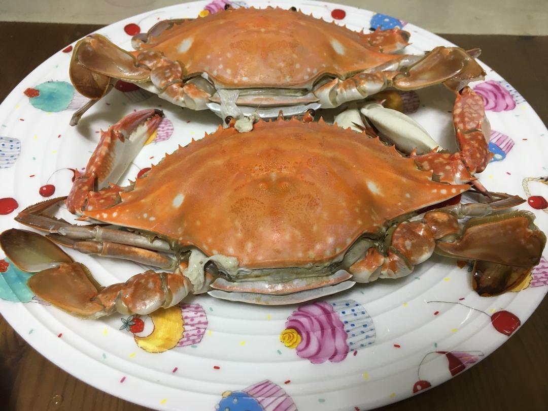 清蒸海蟹
