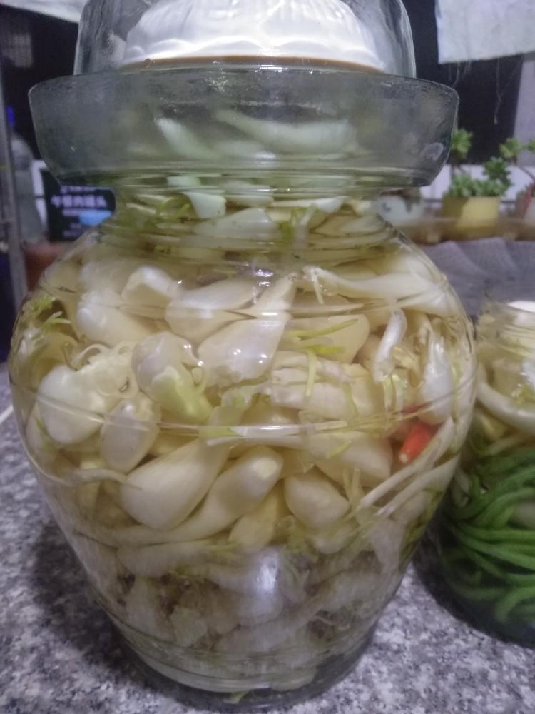 夏日开胃菜腌荞头