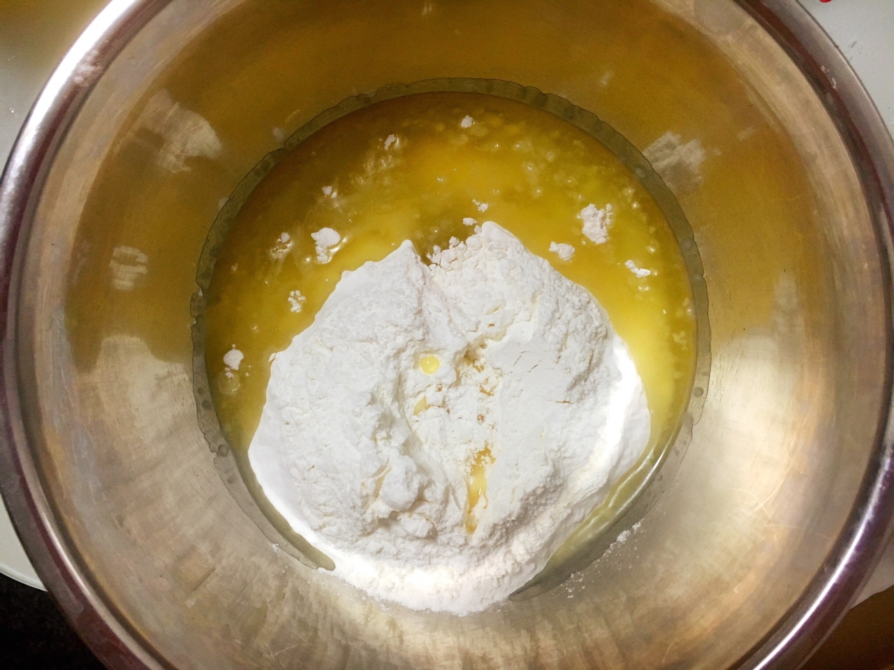 植物油版老婆饼～香、酥（消耗糯米粉）的做法 步骤2