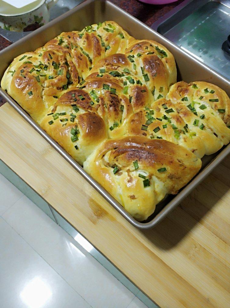 回忆的味道---肉松面包卷