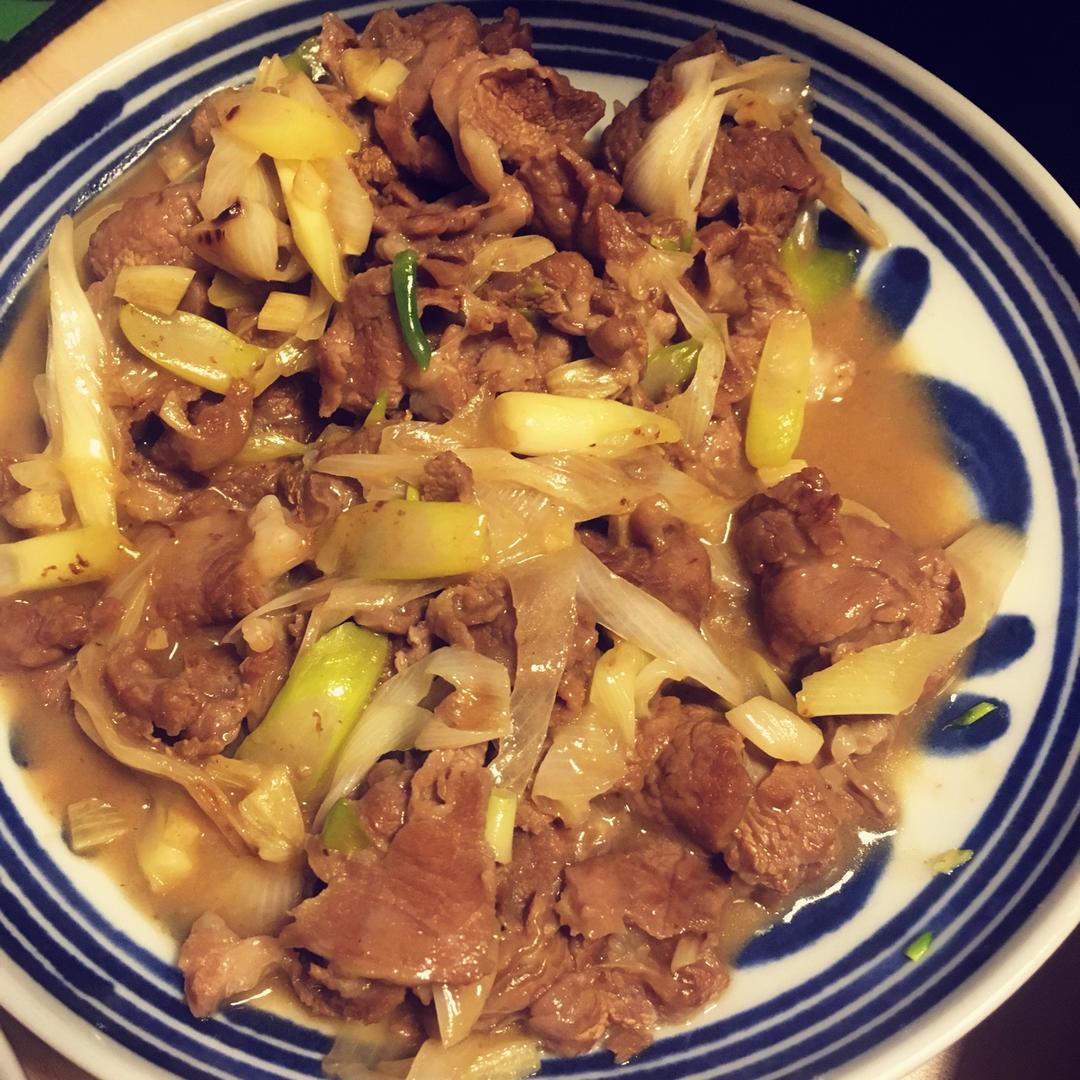 葱爆羊肉