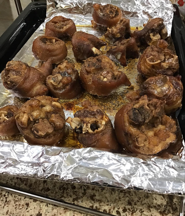 孜然烤猪蹄——北鼎烤箱食谱