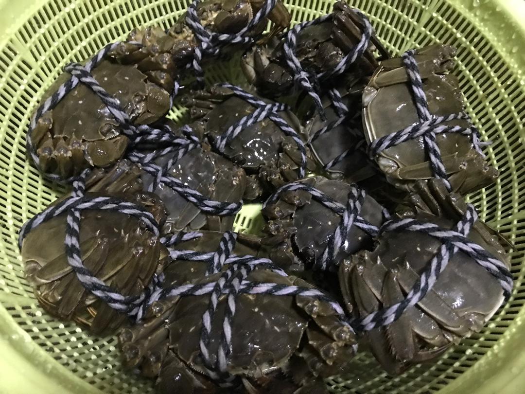 清蒸大闸蟹